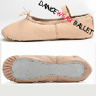 Pig Leather Full Straight Sole Dancewear Ballet Shoes Ballet Slipper